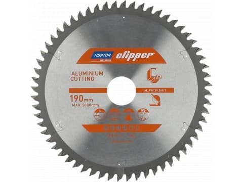 NORTON NORTON KIERTOSAHA 190mm x 30mm x 60z ALUMIINI (2,6/1,8) N70184608135 N70184608135