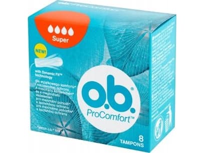 O.B.ProComfort Superkomfortable tamponger 1stk-8stk