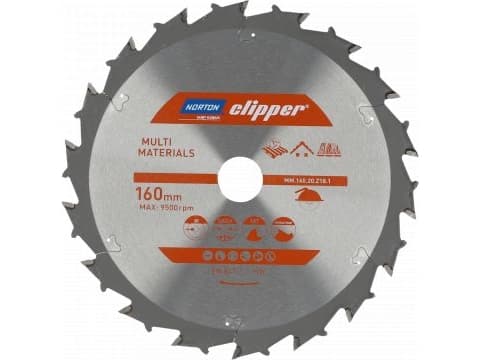 Norton Clipper NORTON PIŁA TARCZOWA 190mm x 30mm x 20z MULTI MATERIALS DEMOLITION (3,0/2,0) N70184608129