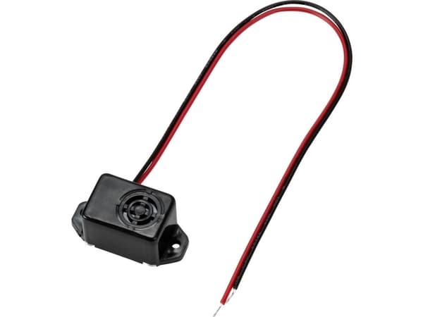 TRU COMPONENTS TC-9218556 Miniatyrsummer Buller: 75 dB Spänning: 12 V Kontinuerligt ljud 1 st