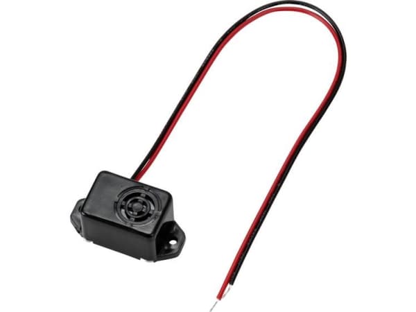TRU COMPONENTS TC-9218556 Miniatyrsummer Buller: 75 dB Spänning: 12 V Kontinuerligt ljud 1 st