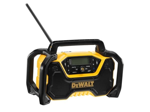 DeWALT DCR029-QW, Kannettava, DAB, FM, Musta, Keltainen, AC/DC, 12/18/54 V