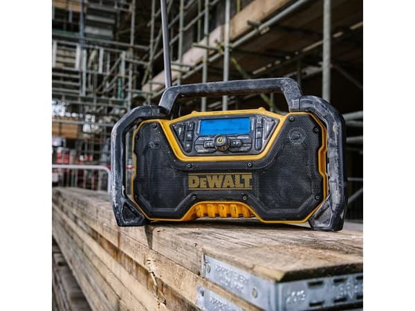DeWALT DCR029-QW, Kannettava, DAB, FM, Musta, Keltainen, AC/DC, 12/18/54 V