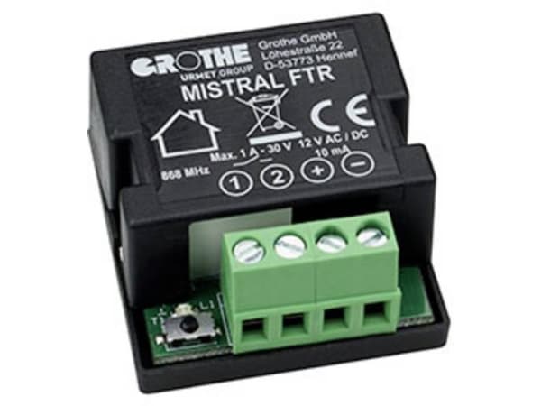 Grothe 43387 Trådløs dørklokke Trådløst modul Trådløst modul