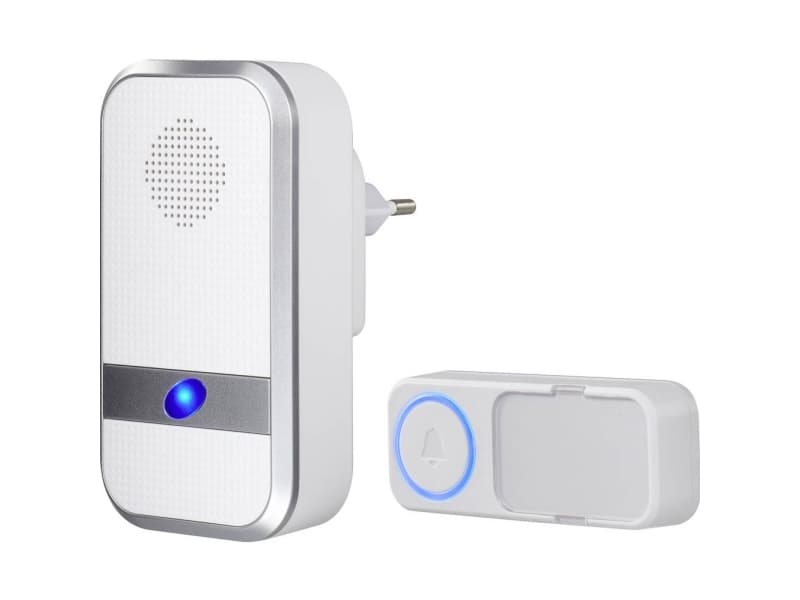 Sygonix SY-4671638 Trådløs klokke Komplet sæt med navneskilt