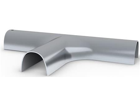 Kabeldækskinne t-stykke 16 mm