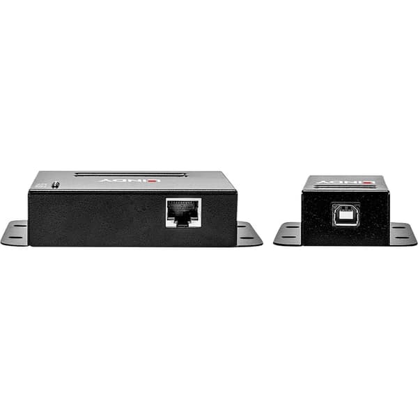 LINDY 50m 4 Port USB 2.0 Cat.5 Extender RJ45 USB-förlängning via nätverkskabel RJ45 50 m