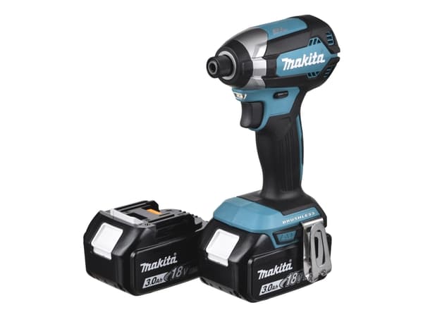 MAKITA IMPACT SKRUTREKKER 18V 170Nm 2x3,0Ah LI-ION KOFFERT MAKPAC DTD153RFJ