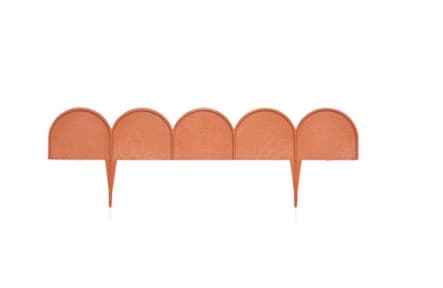 PROSPERPLAST GARDEN EDGING 10m GARDEN LINE TERRACOTTA