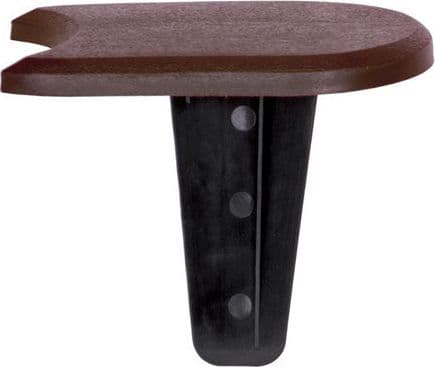 PROSPERPLAST GARDEN PALISADA FLAT 1 pronssi 3.8m