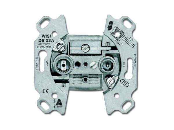 Busch-Jaeger 0230-101, TV+radio, RoHS, Grå, 70 mm, 22 mm, 69 mm