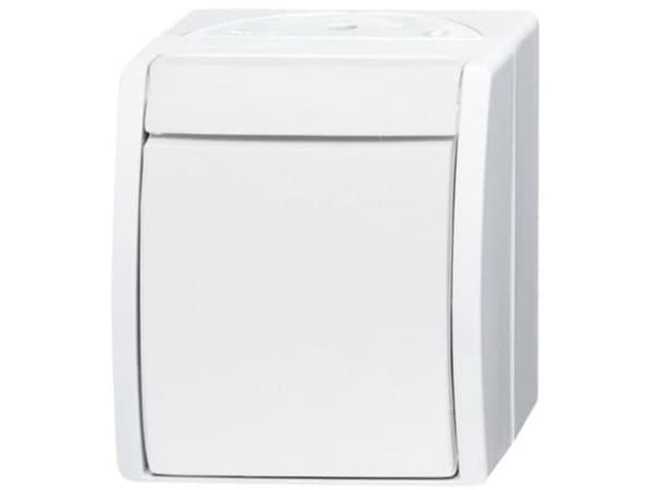 BUSCH-JAEGER vippebryter 2601/7W-54 ocean alpine white IP44 vippebryter 2601/7W-54 (2601/7W-54)