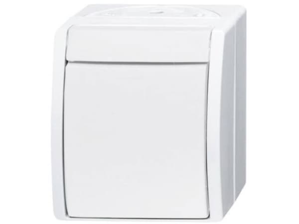 BUSCH-JAEGER vippebryter 2601/7W-54 ocean alpine white IP44 vippebryter 2601/7W-54 (2601/7W-54)