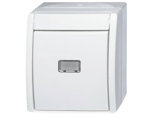 Busch Jaeger 1484-0-0377 Lysbryter hvit (1484-0-0377)
