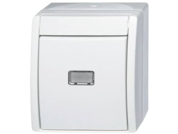 Busch Jaeger 1484-0-0377 Lysbryter hvit (1484-0-0377)