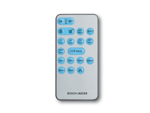 Busch-Jaeger 6800-0-2511, Smart hemenhet, IR trådlös, Tryckknappar, Uppladdningsbara, Grå