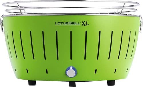 LotusGrill G435 U GR, Grilli, Hiili (polttoaine), 40,5 cm, Muovi, Ruostumaton teräs, Terästä, Kattila, Ritilä