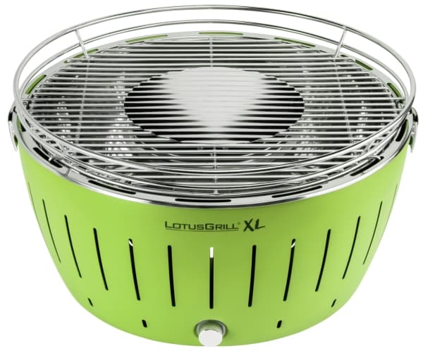 LotusGrill G435 U GR, Grilli, Hiili (polttoaine), 40,5 cm, Muovi, Ruostumaton teräs, Terästä, Kattila, Ritilä