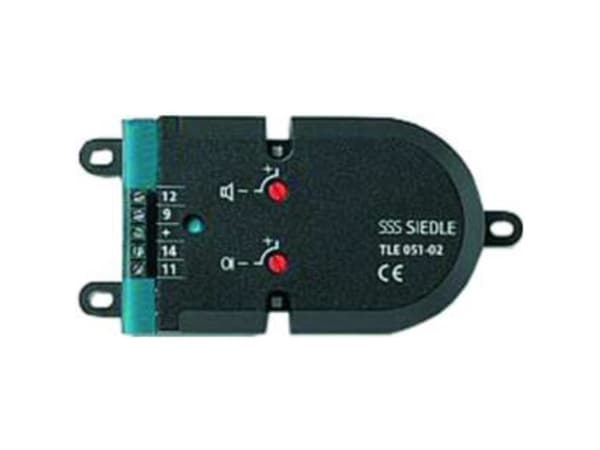 Siedle TLE 051-02, Høyttalermodul, Sort, Siedle, CE, 124 mm, 31 mm