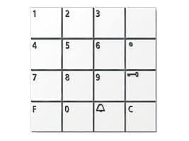 Siedle COM 611-02 W, Tastatur, Hvit, Siedle, 140 mA, 99 mm, 27 mm