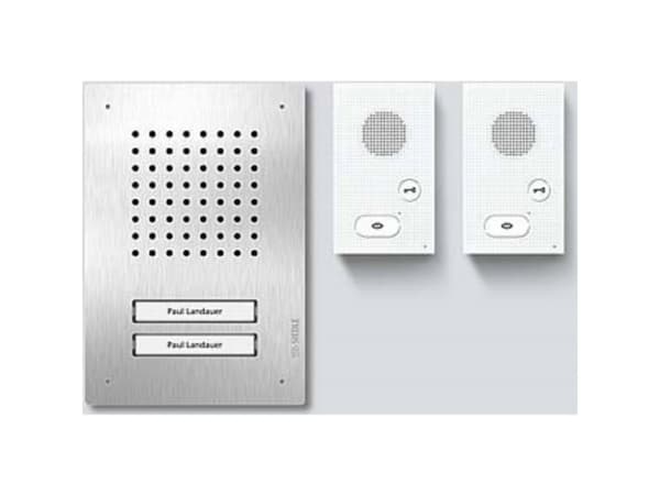 Siedle SET CLAB 850-2 E/W Dørsamtaleanlæg 2-familiehus