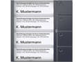 Miniatyrbild 3 av 5: Siedle 210004910-00, Samtalsknapp, modul, Antracit, Siedle, IP54, -20 - 55 ° C, 99 mm