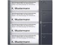Miniatyrbild 4 av 5: Siedle 210004910-00, Samtalsknapp, modul, Antracit, Siedle, IP54, -20 - 55 ° C, 99 mm