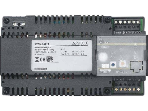 Siedle BVNG 650-0 DE, Sort, Siedle, CE, 162 mm, 60 mm, 89 mm