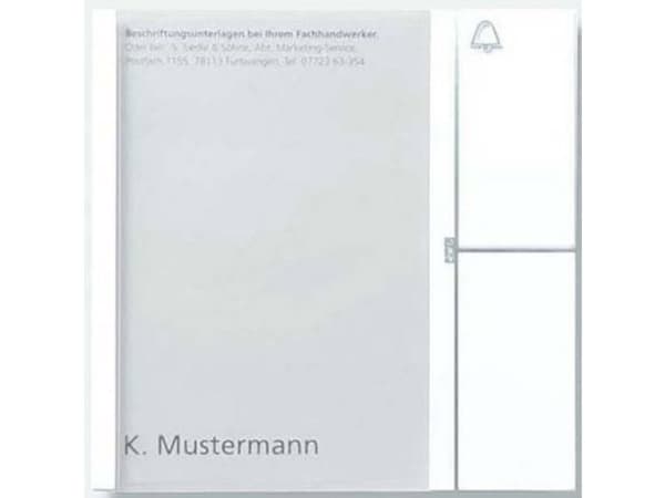 Siedle Tasten-Modul si/met TM 612-1 SM ( 200035516-00 )