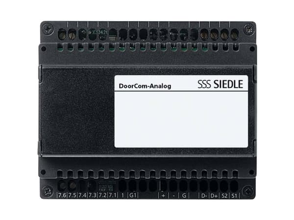 Siedle DCA 650-02, Tilgangskontroller, Sort, Siedle, CE, 0 - 40 °C, 107 mm