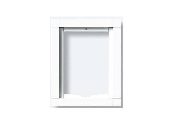 Siedle KR 611-1/1-0 SM, Ramme, Sølv, Siedle, Aluminium, Overflate, 131 mm