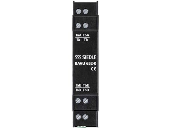 Siedle BAVU 652-0, Sort, Siedle, 0 - 40 °C, 18 mm, 60 mm, 90 mm