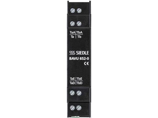 Siedle BAVU 652-0, Sort, Siedle, 0 - 40 °C, 18 mm, 60 mm, 90 mm
