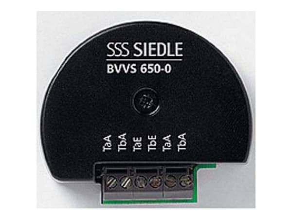 Siedle BVVS 650-0, Sort, Siedle, 0 - 40 °C