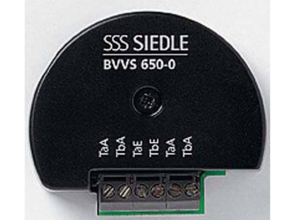 Siedle BVVS 650-0, Sort, Siedle, 0 - 40 °C