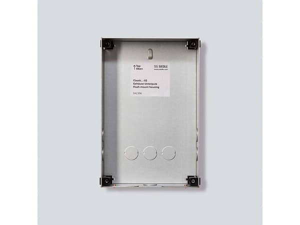 Siedle 210007732-00 Dørtelefon-tilbehør Monteringstilbehør Sølv