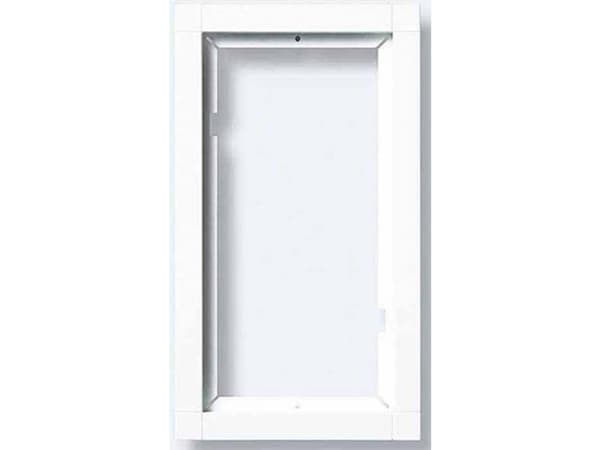 Siedle KR 611-2/1-0 SM, Ramme, Sølv, Siedle, Aluminium, Overflate, 131 mm
