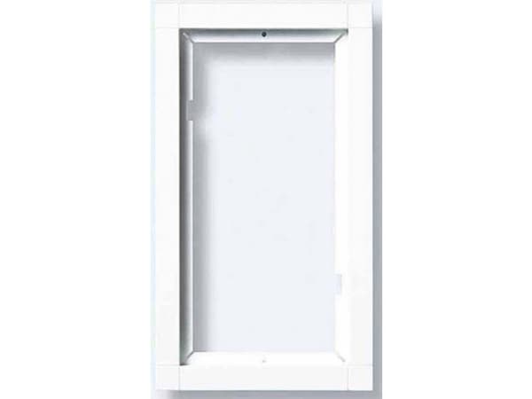 Siedle KR 611-2/1-0 SM, Ramme, Sølv, Siedle, Aluminium, Overflate, 131 mm