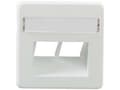 Miniatyrbild 3 av 5: Rutenbeck 13510053, Vit, akrylnitril butadien styren, Rutenbeck, RJ-45, 50 mm, 50 mm