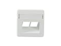 Miniatyrbild 4 av 5: Rutenbeck 13510053, Vit, akrylnitril butadien styren, Rutenbeck, RJ-45, 50 mm, 50 mm