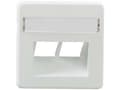 Miniatyrbild 2 av 5: Rutenbeck 13510053, Vit, akrylnitril butadien styren, Rutenbeck, RJ-45, 50 mm, 50 mm