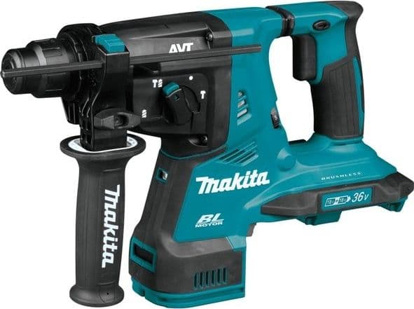 MAKITA SDS-PLUS 2x18V 2,8J BORE- OG SPILHAMMER AVT UTEN BATTERIER OG LADER DHR282ZU