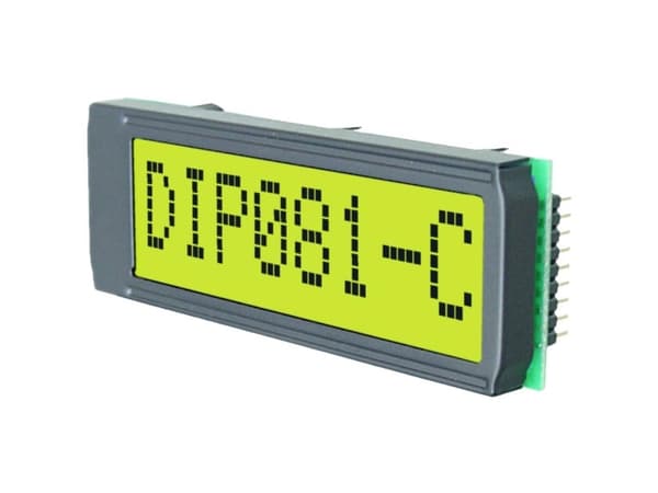 Electronic Assembly 7-Segment-Anzeige Yellow11.48mm 5v Ziffernanzahl: 1