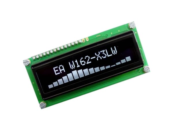 DISPLAY VISIONS OLED-display Hvid 5.55 mm 3.3 V, 5 V Ciffertal: 2 EAW162-X3LW