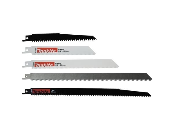 Makita - Sågbladssats - för trä, metall, isolering - 5 delar