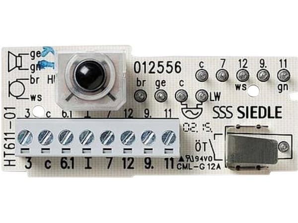 S. Siedle & Soehne kretskort komplett. f.HT 611-01 200005878-00 (200005878-00)