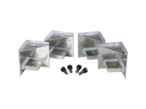 Alutec 41010 Pallefødder 1 Set