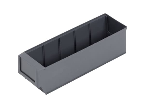 Alutec 66027 Opbevaringskasse (L x B x H) 300 x 91 x 81 mm Mørkegrå 1 stk