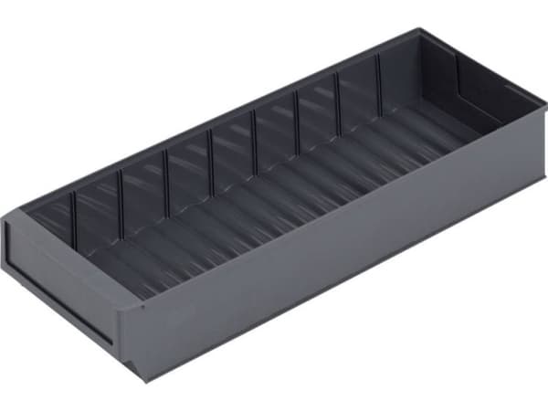 Alutec 66032 Opbevaringskasse (L x B x H) 500 x 183 x 81 mm Mørkegrå 1 stk