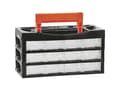 Miniatyrbild 2 av 2: Alutec 66009 Sortimentslåda (L x B x H) 128 x 34 x 68 mm Antal fack: 12 1 st